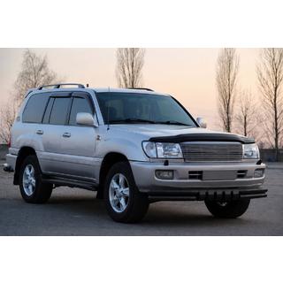 Bullbar fata ST015 Black (inox) Toyota Land Cruiser 100 1998-2007 foto 3