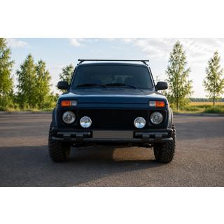 Bullbar fata ST015 Black (inox) foto 1