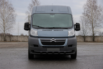 Peugeot Boxer 2006-2025 Bullbar fata ST015 Black (inox) foto 2