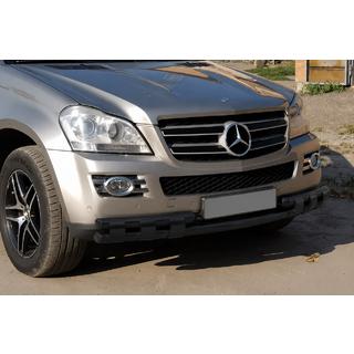 Bullbar fata ST015 Black (inox) Mercedes GL class X164 2006-2012 foto 3