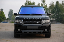 Range Rover III L322 2002-2012 Bullbar fata ST015 Black (inox) foto 2