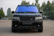 Range Rover III L322 2002-2012 Bullbar fata ST015 Black (inox) foto 2