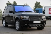 Range Rover III L322 2002-2012 Bullbar fata ST015 Black (inox) foto 3