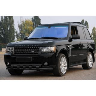 Bullbar fata ST015 Black (inox) Range Rover III L322 2002-2012 foto 1