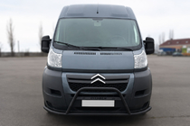 Citroen Jumper 2007-2025 Bullbar fata ST019 Black (inox) foto 1