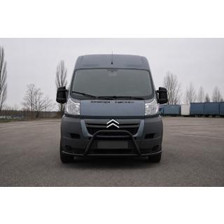 Bullbar fata ST019 Black (inox) Fiat Ducato 2006-2025 foto 1
