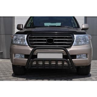 Bara Fata WT002 Negru (Otel Inoxidabil) Toyota Land Cruiser 200 2007-2021 foto 1