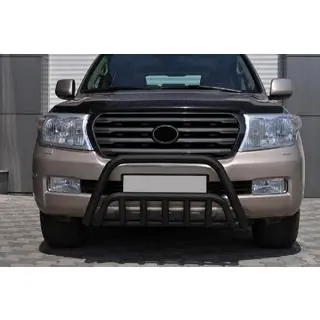 Bara Fata WT002 Negru (Otel Inoxidabil) Toyota Land Cruiser 200 2007-2021 foto 1