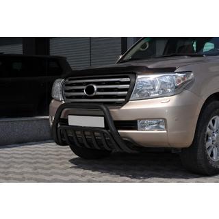 Bara Fata WT002 Negru (Otel Inoxidabil) Toyota Land Cruiser 200 2007-2021 foto 3