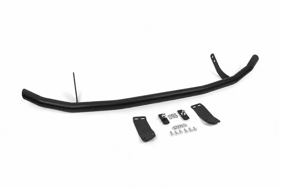 Mercedes GL class X164 2006-2012 Bara de protectie fata ST008 Black (inox) Foto 2