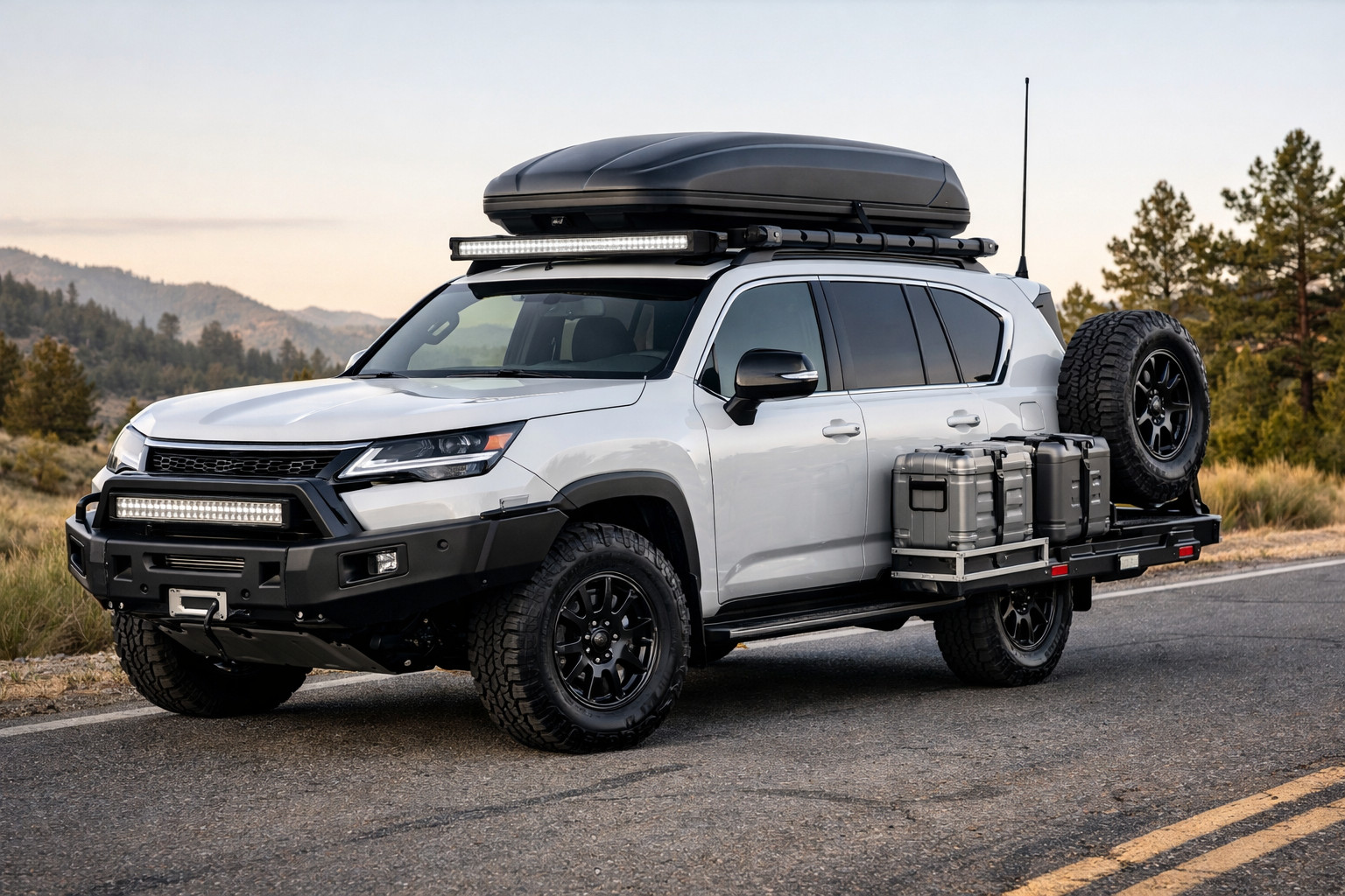 Upgrade practic pentru Lexus LX 500d/600 pentru traseu si calatorii