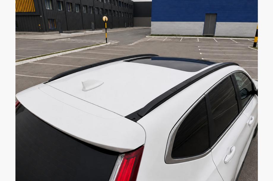 Honda CRV 2017-2022 Bare longitudinale integrate negre OEM (Aluminiu) Foto 1