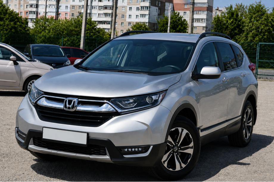 Honda CRV 2017-2022 Bare longitudinale OEM negre (aluminiu) Image