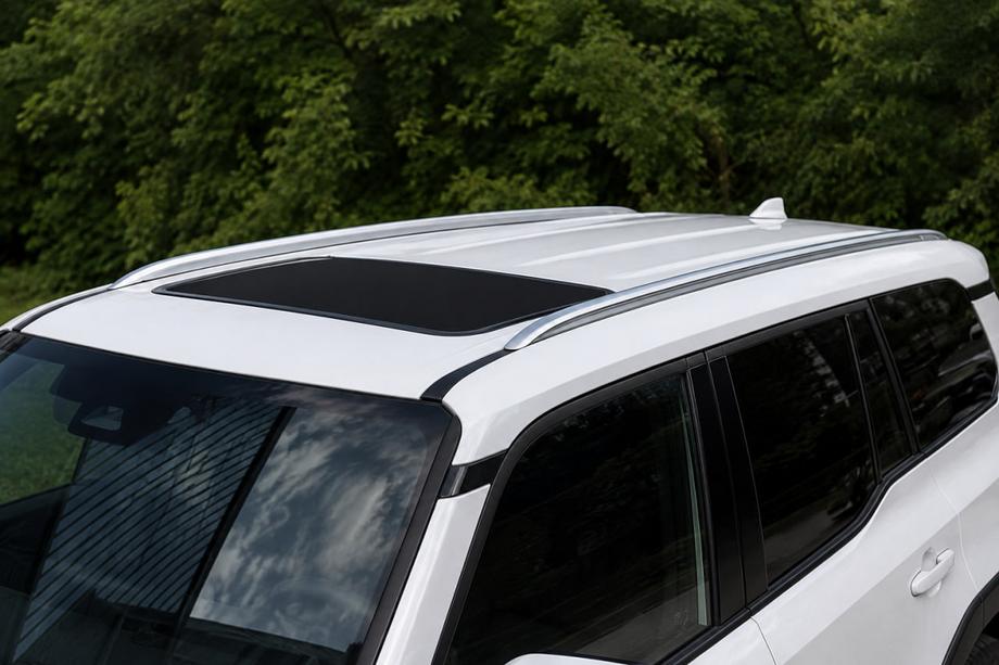Toyota Land Cruiser Prado 250 2023- Bare longitudinale de plafon OEM integrate, gri (Aluminiu) Foto 1
