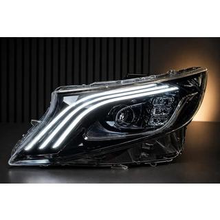 Set faruri fata LED stil Maybach (pentru V-class, 2 buc.) foto 1