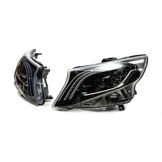 Set faruri fata LED stil Maybach (pentru V-class, 2 buc.) foto 3