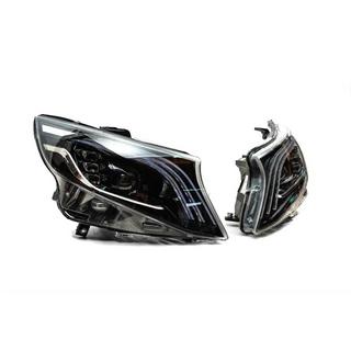Set faruri fata LED stil Maybach (pentru V-class, 2 buc.) foto 4