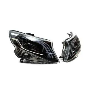 Set faruri fata LED stil Maybach (pentru V-class, 2 buc.) foto 4