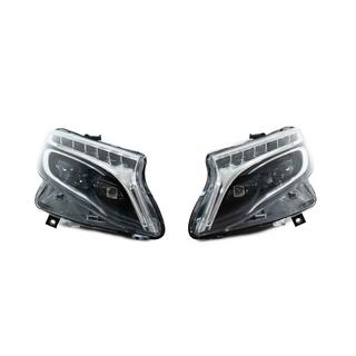 Faruri fata LED design V-class (pentru V-class, 2 buc.) Mercedes Vito/V-class W447 2014- foto 3