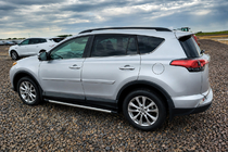 Toyota Rav 4 2019–2025 Bare longitudinale OEM negre (aluminiu) foto 1