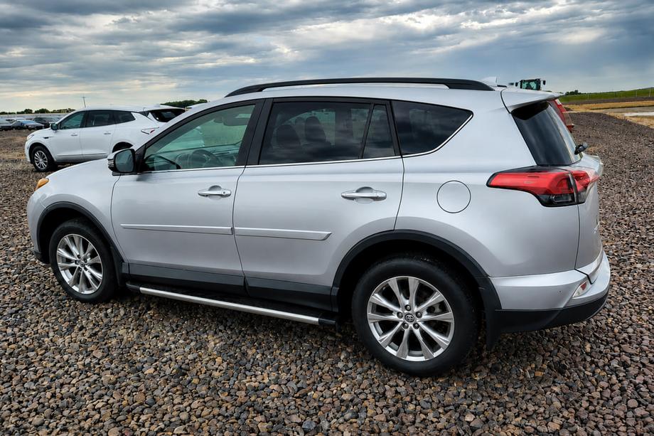 Toyota Rav 4 2019–2025 Bare longitudinale OEM negre (aluminiu) Image