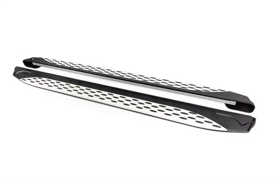 Renault Logan MCV 2005-2013 Praguri Laterale Shining V1 (2 buc, Aluminiu) Foto 3