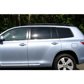 Bare longitudinale de plafon negre OEM (Aluminiu) Toyota Highlander 2008-2013 foto 1