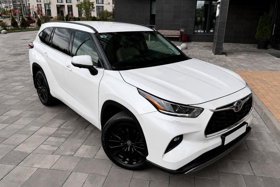 Toyota Highlander 2019- Bare longitudinale plafon negre OEM (plastic ABS) Foto 1