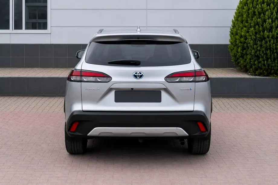 Toyota Corolla Cross 2020- Bare longitudinale de plafon OEM integrate, gri (Aluminiu) Foto 3