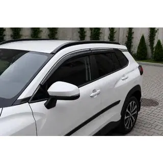 Bare longitudinale de plafon integrate negre OEM (plastic ABS, montaj cu adeziv) foto 4