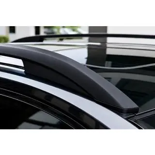 Bare longitudinale OEM negre (aluminiu) foto 1