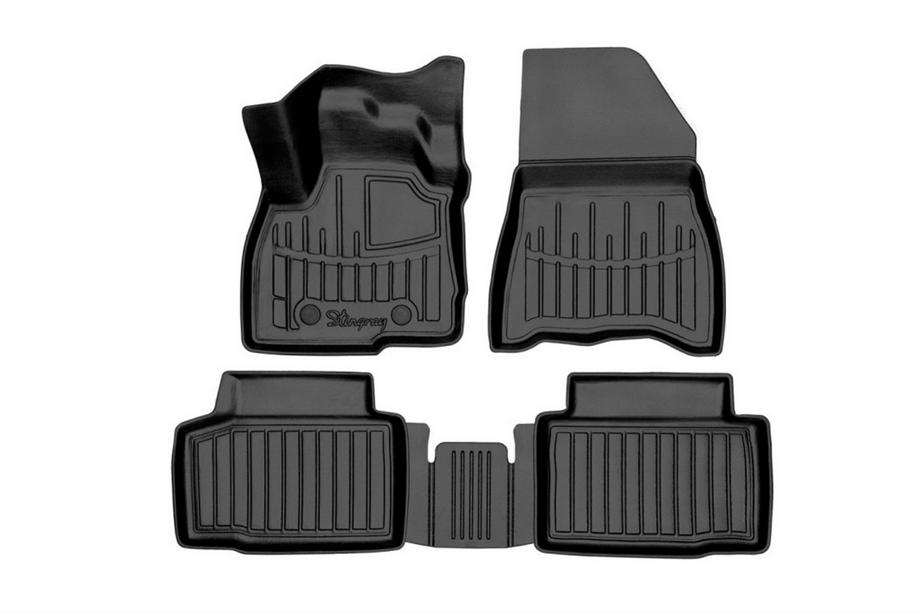 Dacia Duster 2024- Covorase din cauciuc Stingray 3D (4WD, hybrid, set 4 buc.) Image