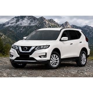 Relinguri de plafon integrate negre OEM (pentru X-trail, aluminiu, montaj cu adeziv) foto 1