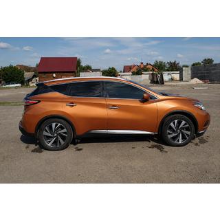 Bare longitudinale plafon OEM gri (plastic ABS, montaj pe adeziv) Nissan Murano 2014- foto 1