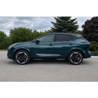 Bare longitudinale de plafon integrate negre OEM (Aluminiu, montaj cu adeziv) Nissan Qashqai 2021-