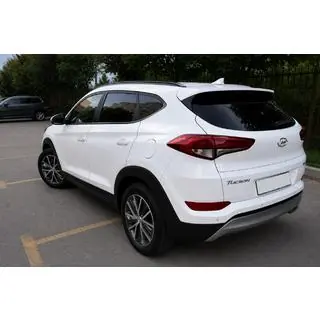 Bare longitudinale de plafon integrate negre OEM (plastic ABS, montaj cu adeziv) Hyundai Tucson TL 2016-2021 foto 3