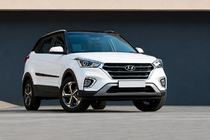 Hyundai Creta 2014-2020 Bare longitudinale integrate gri OEM (plastic ABS, montaj pe adeziv) foto 3