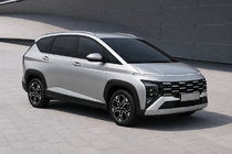 Hyundai Stargazer 2022– Bare longitudinale de plafon OEM integrate, gri (Aluminiu) foto 2