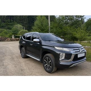 Bare longitudinale de plafon integrate gri OEM (2019-, Aluminiu) Mitsubishi Pajero Sport 2015- foto 2