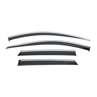 Paravanturi geamuri cu ornament cromat Niken (pentru LWB, 4 buc) Kia Sportage 2021- foto 2
