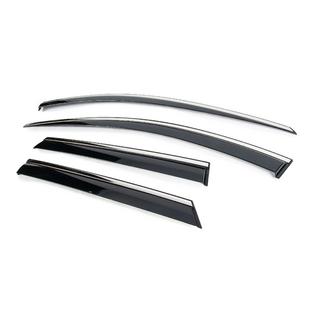 Paravanturi geamuri cu ornament cromat Niken (pentru LWB, 4 buc) Kia Sportage 2021- foto 1