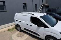 Citroen Berlingo/Multispace 2018- Bare longitudinale plafon cromate (design turcesc) Long, Picioare din plastic foto 3