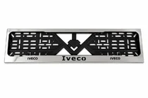 Iveco Rama Numar Crom (1 buc, Otel Inoxidabil) foto 1
