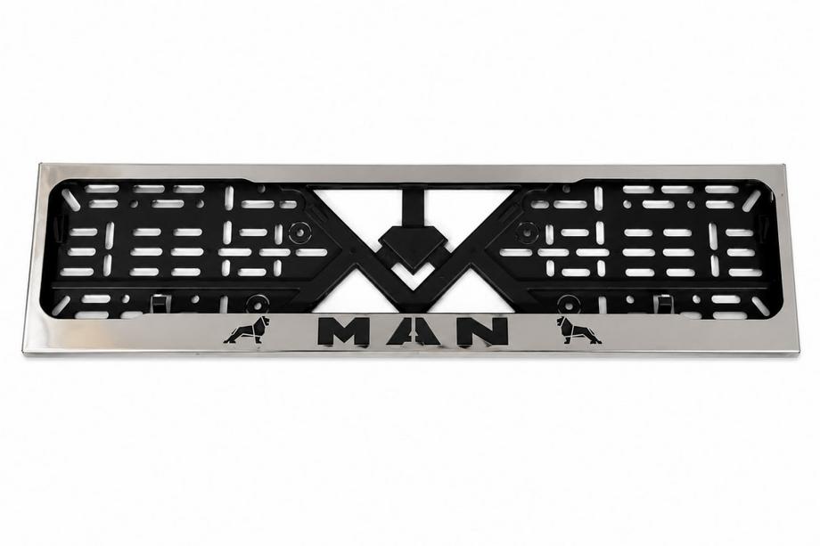 MAN Rama Numar Crom (1 buc, Otel Inoxidabil) Image