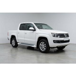 Praguri Laterale Allmond White (2 buc, Aluminiu) Volkswagen Amarok 2010-2022 foto 1