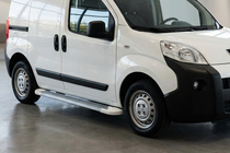 Citroen Nemo 2007-2017 Praguri Laterale Allmond White (2 buc, Aluminiu) foto 1