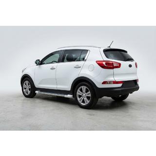 Praguri Laterale Allmond White (2 buc, Aluminiu) Kia Sportage 2010-2015 foto 1