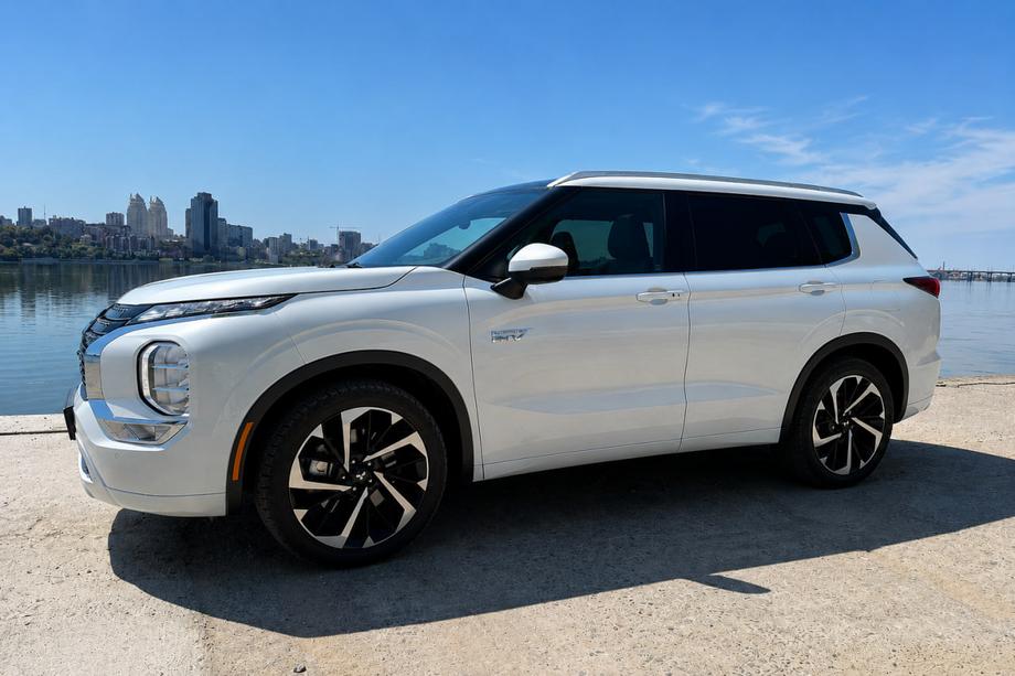 Mitsubishi Outlander 2021- Bare longitudinale de plafon OEM integrate, gri (Aluminiu) Foto 1
