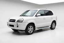 Hyundai Tucson JM 2004- Praguri Laterale Allmond White (2 buc, Aluminiu) foto 1