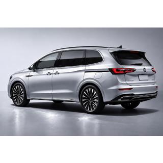 Bare longitudinale de plafon integrate negre OEM (Aluminiu, montaj cu adeziv) Volkswagen Viloran 2020– foto 1